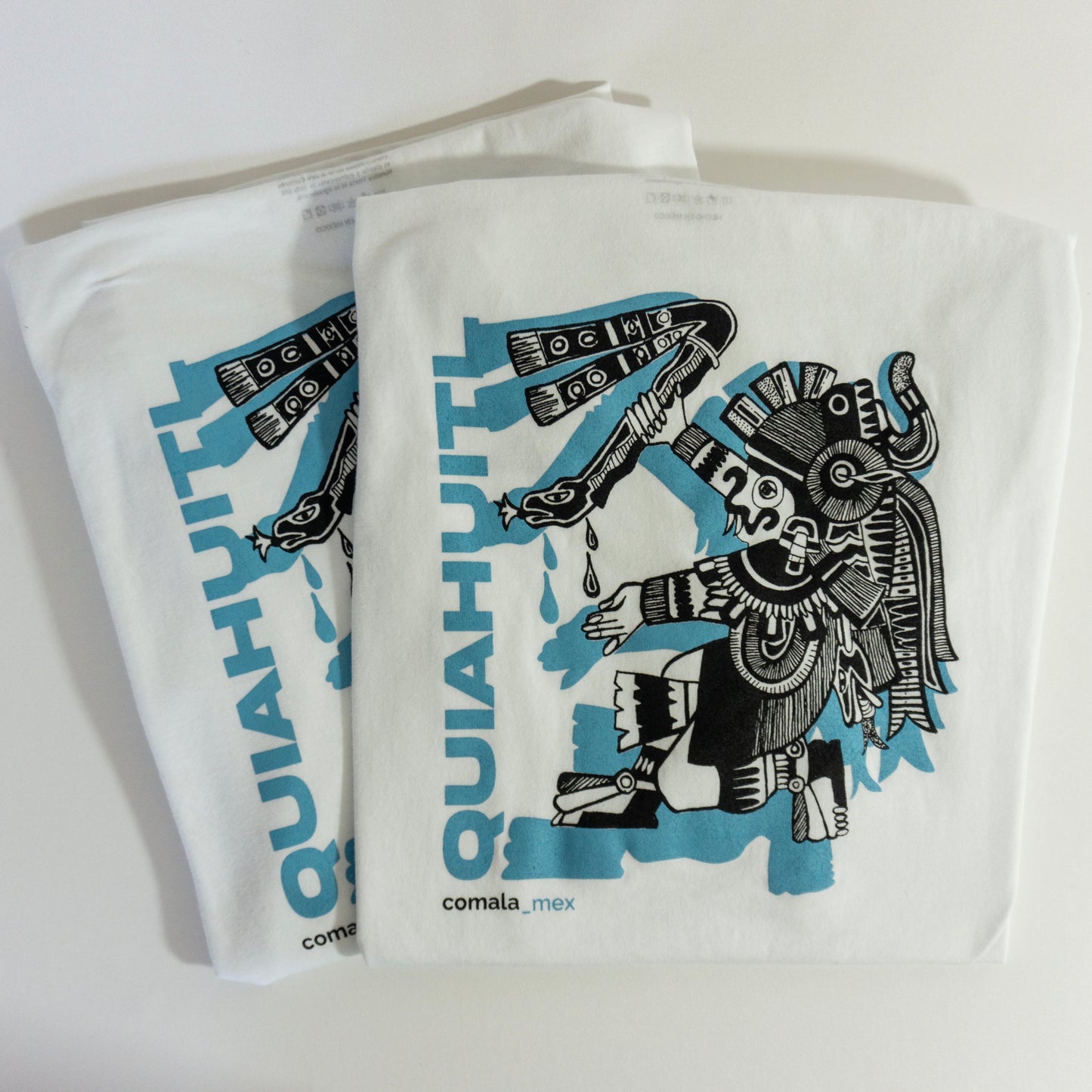 Playera blanca Quahuitl