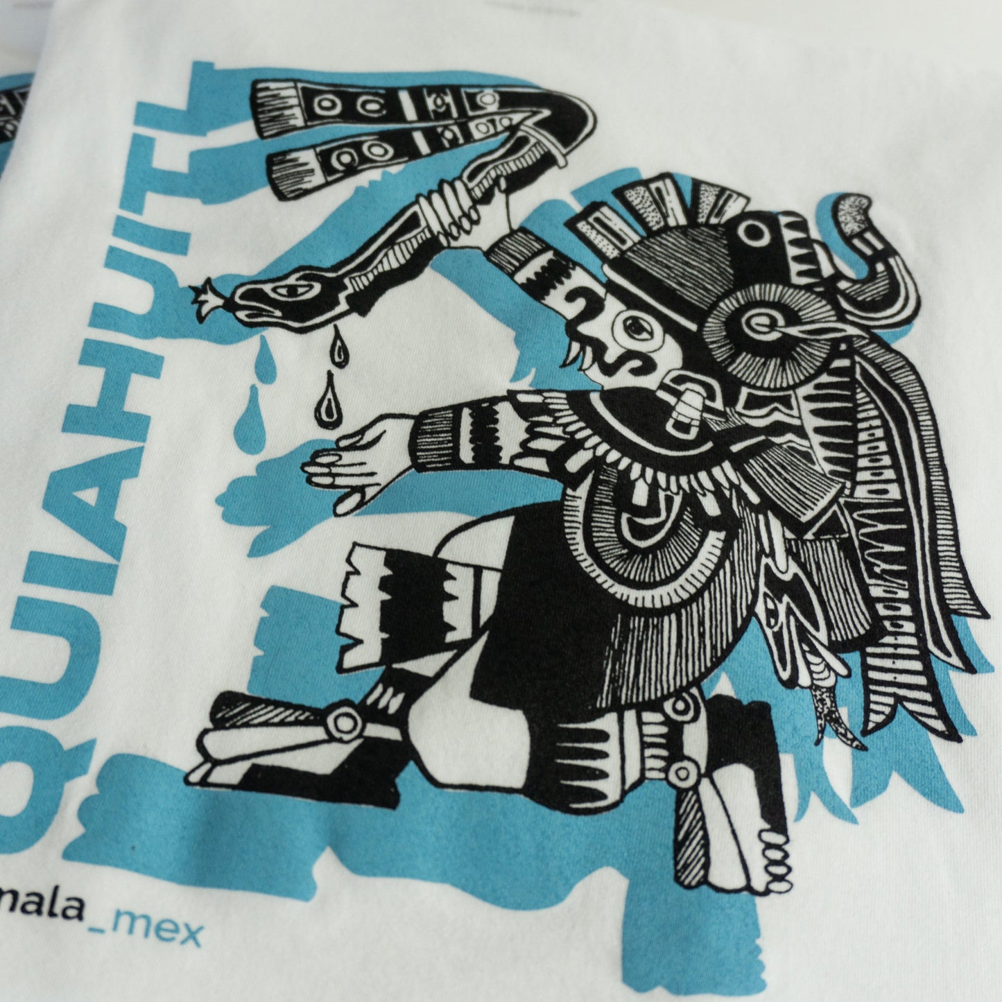 Playera blanca Quahuitl