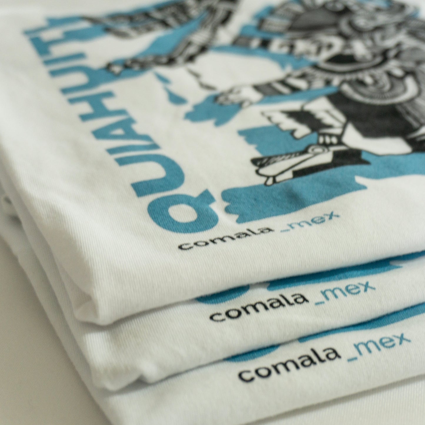 Playera blanca Quahuitl